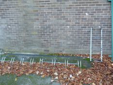 *Twenty Four Galvanised Steel Four Bike Bike Racks