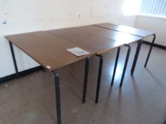 *Four Stackable School Tables