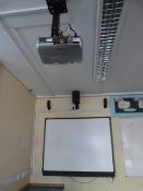 *Epson EMPS3 LCD Projector with Interactive Smart Board and Speakers