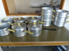*Six Crown Merton Saucepans and Steamers