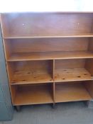 *Graduated Open Fronted Bookcase