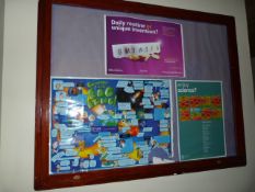 *Hardwood Framed Noticeboard