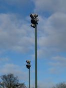 *Twelve Flood Lamp Posts with Thirty Two Flood Lamps