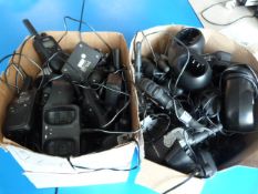 *Two Boxes Containing Talk About and Binatone Two Way Radios