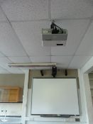 *Epson EMP822 LCD Projector with Smartboard and Speaker System (As Located in U38)