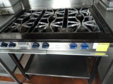 *Stott Benham Six Ring Commercial Gas Cooker
