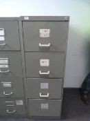 *Four Drawer Foolscap Filing Cabinet (Grey)