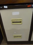 *Two Drawer Foolscap Filing Cabinet (Coffee and Cream)