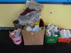 *Assorted Cleaners Consumables Including; Chemicals, Vacuum Bags, Disposable Gloves, Mop Heads, etc.