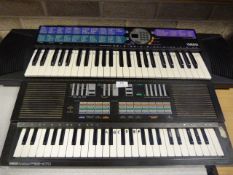 *Two Yamaha Keyboards