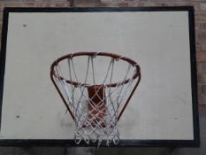 *Six Wall Mounted Basketball Hoops