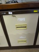 *Two Drawer Foolscap Filing Cabinet (Coffee and Cream)