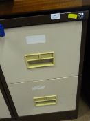*Two Drawer Foolscap Filing Cabinet (Coffee and Cream)