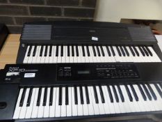 *Roland XP10 and a Yamaha YPR120 Keyboard