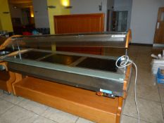 *Afinox Single Phase Buffet Servery Unit with Four Hot Plates