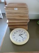 *Beech Chopping Boards and a Wall Clock