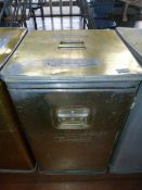 *Large Aluminium Bin Grundy on Wheels