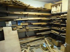 *Remaining Contents of the Wood Store Including Various Soft and Hard Woods, Work in Progress,