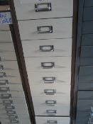*Nine Multidrawer Filing Cabinet