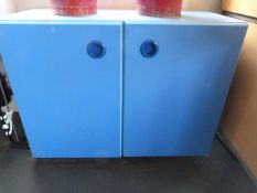 *Seven Double and One Single Cabinet