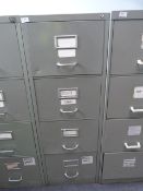 *Four Drawer Foolscap Filing Cabinet (Grey)
