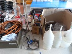 *Assorted Laboratory Equipment Including; Funnels, Lab Glassware, etc.
