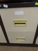 *Two Drawer Foolscap Filing Cabinet (Coffee and Cream)