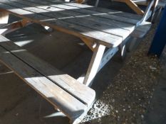 *Six Seat Softwood Picnic Bench
