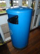 *Blue Wastebin