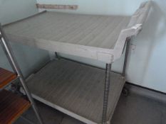 *Metro Two Tier Catering Trolley