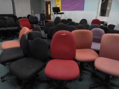 *Approximately 75 Charcoal and Other Coloured Office Chairs