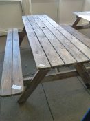 *Six Seat Softwood Picnic Bench