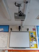 *Epson EMP822 LCD Projector with Interactive Smart Board and Speakers