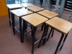 *Seven Laboratory Stools