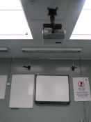 *Epson EMP822 Projector with Interactive Whiteboard and Two Drywipe Boards