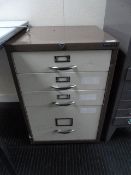 *Four Drawer Bisley Filing Unit