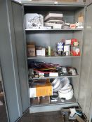 *6' Stationery Cabinet Containing Various Lamps and Light Fittings