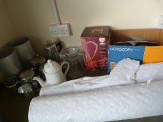 *Stainless Steel Ware, Disposable Table Cloths, etc.