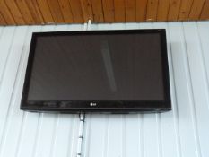 *LG Wall Mounted TV (Buyer to Disconnect)