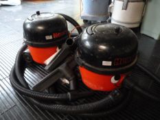 *Two Henry Vacuums with Accessories