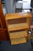 Four Tier Pine Book Shelf