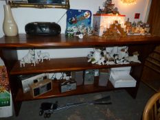 Solid Mahogany Three Teir Table