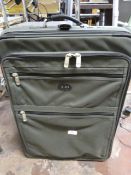 *Green Pull Along Suitcase