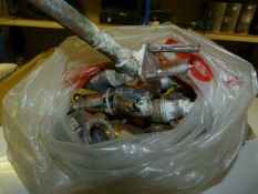 Bag of Assorted Brass Plumbing Fittings