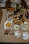 Collection of Ornaments Including; Dogs, Rosenthal Pottery, Wade Tortoises, etc.