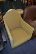1920's Upholstered Armchair