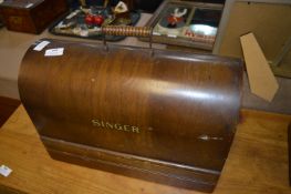Cased Singer Sewing Machine