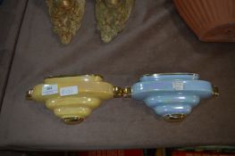 Pair of Art Deco Sadler Wall Brackets