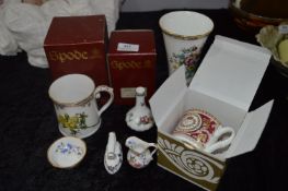Spode, Hammersley and a Buckingham Palace Mug