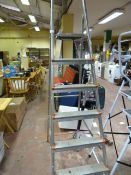 Pair of Six Tread Folding Steps